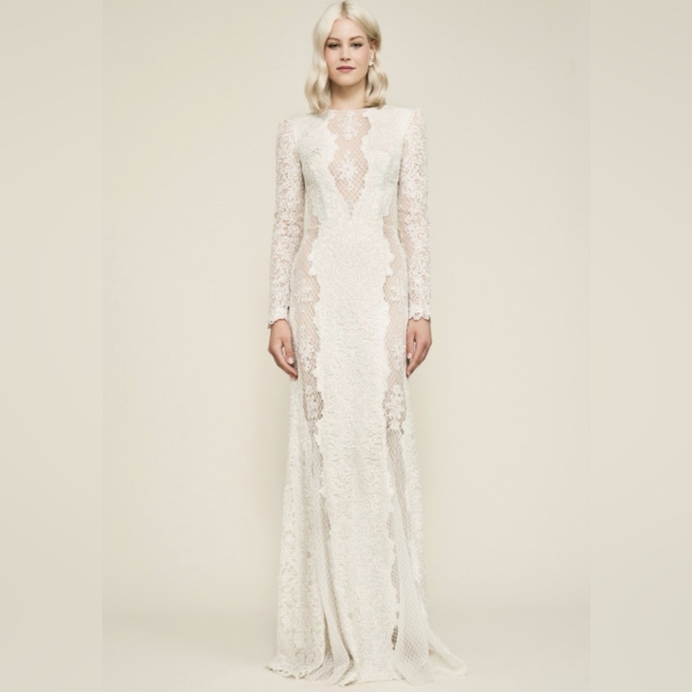 LAST PRICE DROP!! NEW Tadashi Shoji Hotah Wedding Gown size 6